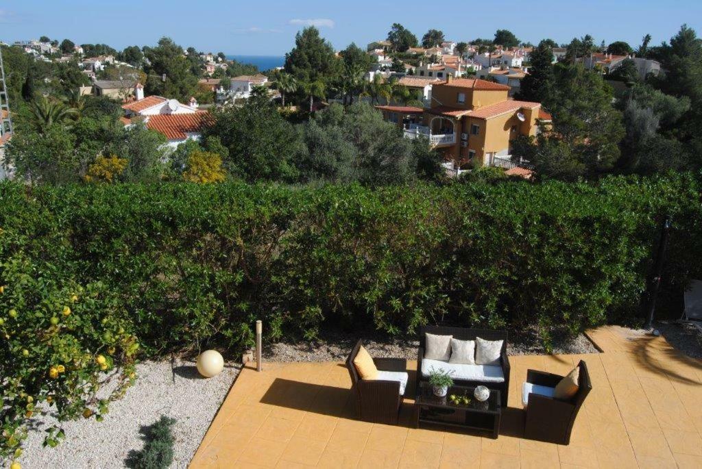 Villa Bozena Denia Bagian luar foto