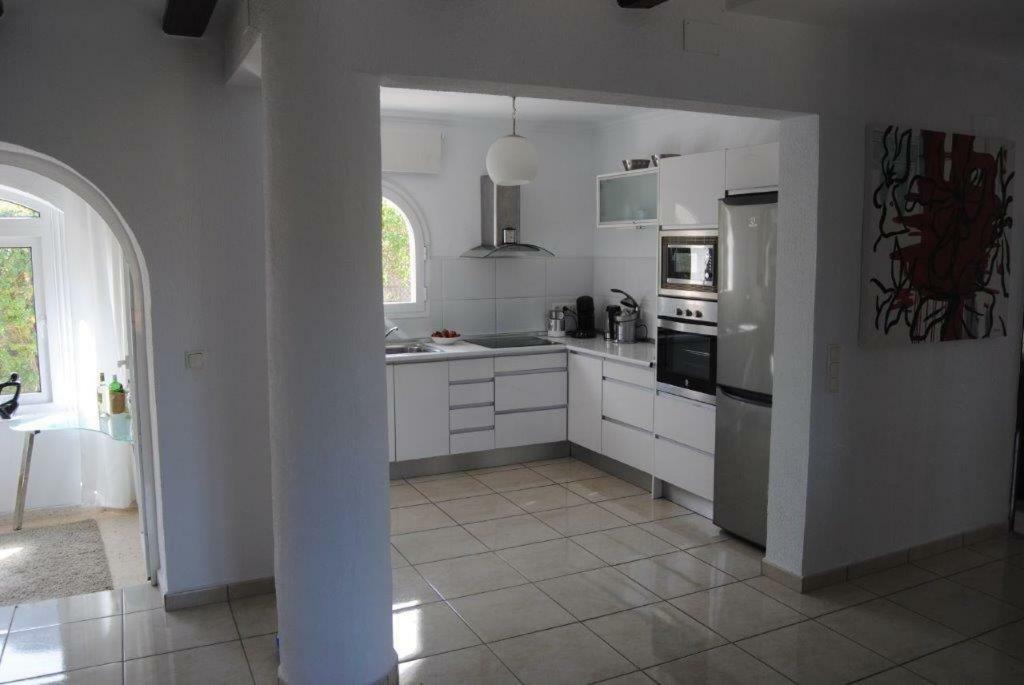 Villa Bozena Denia Bagian luar foto