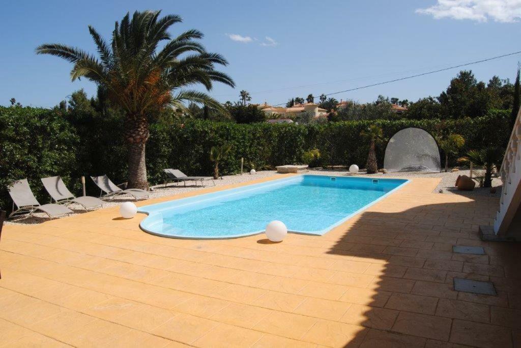 Villa Bozena Denia Bagian luar foto